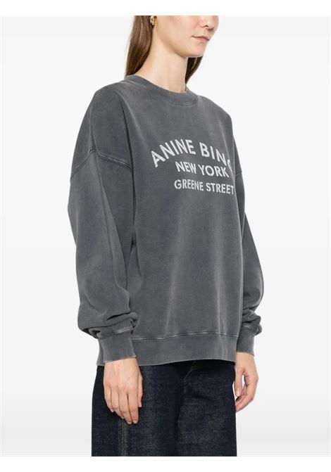 miles sweatshirt new york woman black ANINE BING | A-08-11728WBL1